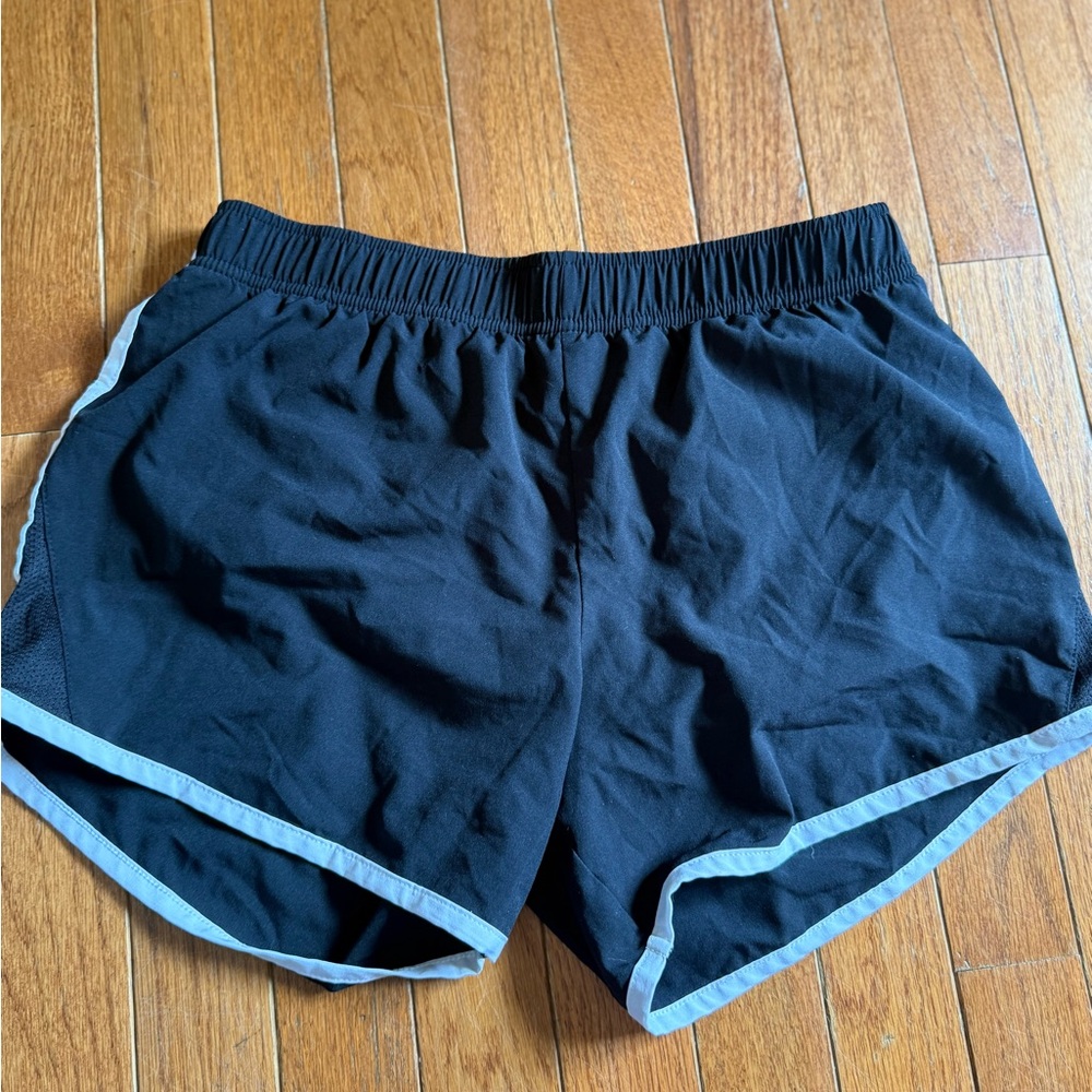 Kids Black Athletic Shorts
